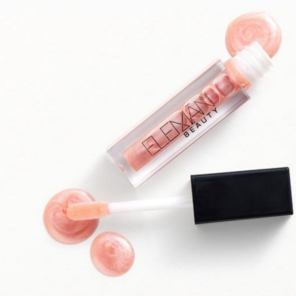 4/25 bundle item. Eleman Beauty Lip Gloss in Santorini